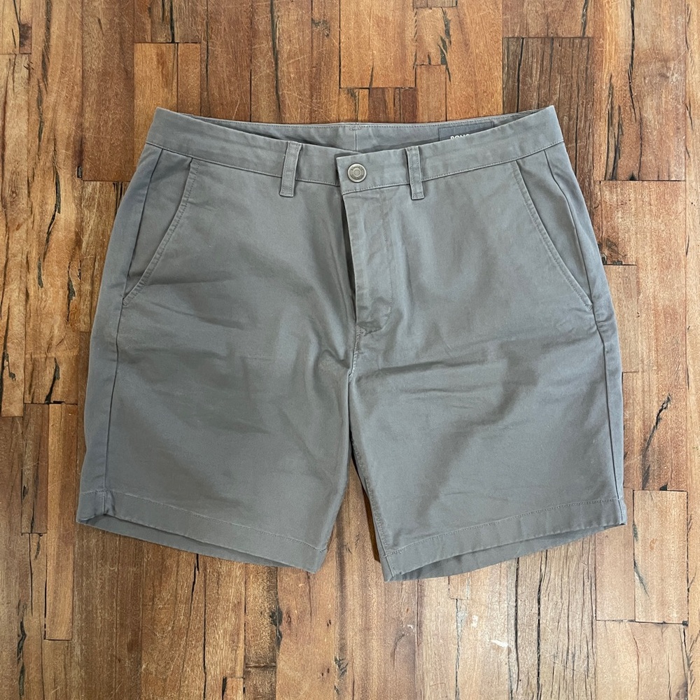 Bonobos Men's Grey Stretch Washed Chino Shorts